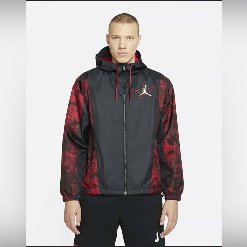 Nike Air Jordan Legacy AJ6 Full Zip Windbreaker Jacket Men's DD5233 NWT Size XL